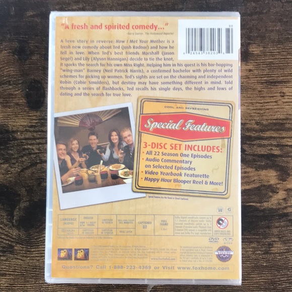 How I Met Your Mother Season 1 DVDs still in plastic - Picture 2 of 2